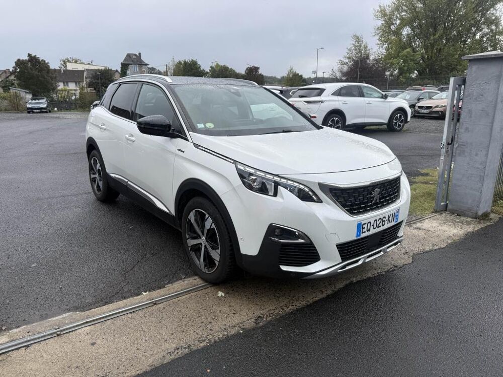 3008 1.6 BlueHDi BVA 120ch GPS + Cam&eacute;ra AR + carplay 2017 occasion 19100 Brive-la-Gaillarde