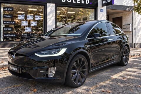 Tesla Model X 100D 525 ch- Autopilot Am&eacute;lior&eacute; - Int&eacute;rieur Cuir & Cam&eacute;ra 36 2018 occasion Jouars-Pontchartrain 78760