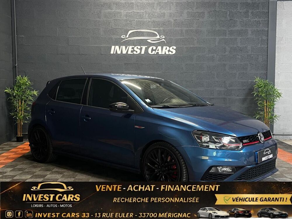 Polo 1.8 TSI BlueMotion - 192 CH - DSG 7 V 6R GTI - GARANTIE 6 2016 occasion 33700 M&eacute;rignac