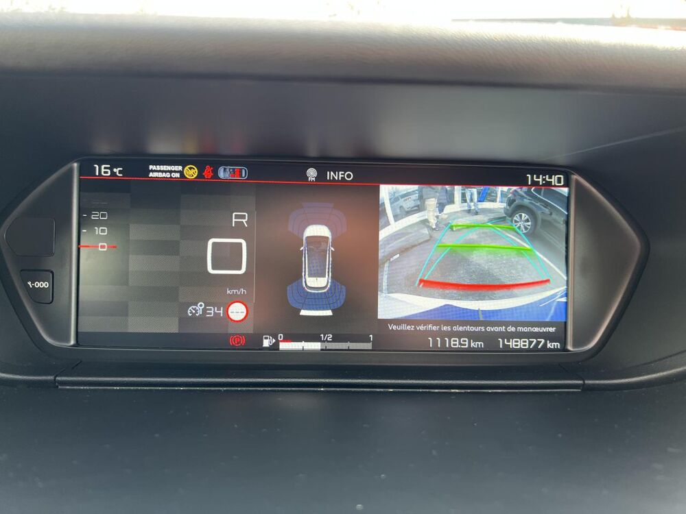 C4 Spacetourer 2.0 BlueHDi - BVA - 160cv - DISTRIBUTION NEUVE - SUIVI CITRO 2018 occasion 49070 Beaucouz&eacute;