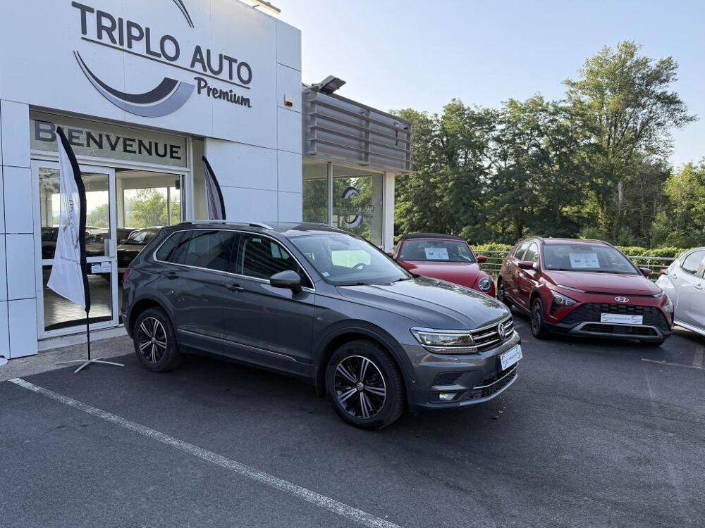 Tiguan 2.0 TDI BlueMotion - 190 - BV DSG 7 Carat 4Motion ATTELAGE + 2018 occasion 19100 Brive-la-Gaillarde