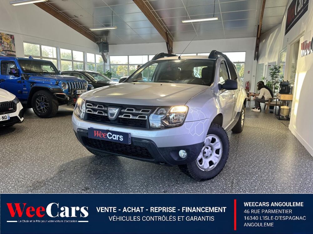 Duster 1.5 DCI 110 CH LAUREATE 4X4 - GARANTIE 12 MOIS 2015 occasion 16000 Angoul&ecirc;me