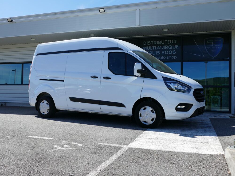 Transit Custom FORD FOURGON 300 L2H2 2.0 ECOBLUE 130 TREND BUSINESS 2022 occasion 34190 Ganges