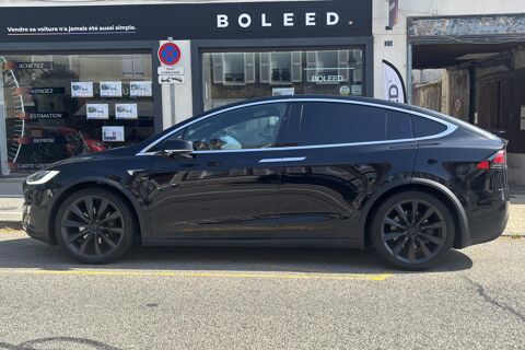 Model X 100D 525 ch- Autopilot Am&eacute;lior&eacute; - Int&eacute;rieur Cuir & Cam&eacute;ra 36 2018 occasion 78760 Jouars-Pontchartrain