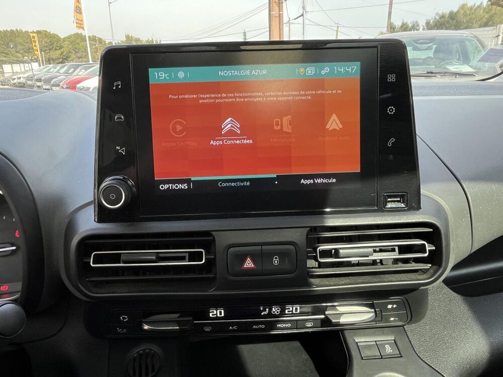 Berlingo 1.2 PureTech 12V - 110 S&S III COMBI M Shine 2019 occasion 83490 Le Muy