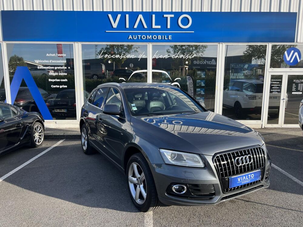 Q5 Quattro 2.0 TDI 177 S-tronic S-Line Carplay Attelage (Suivi 2013 occasion 49070 Beaucouz&eacute;
