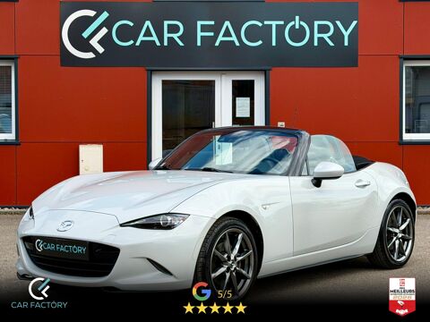 Mazda MX-5 2.0 160 Cabriolet Bose si&egrave;ge chauffant Blanc Perle 2017 occasion Marmoutier 67440