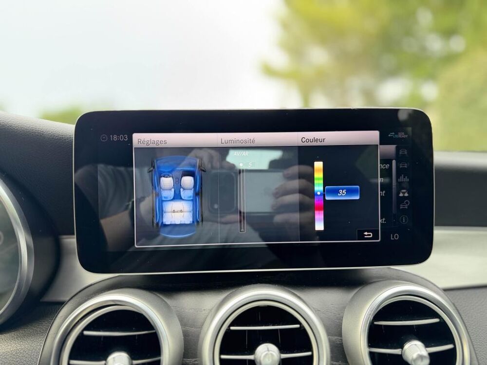 Classe C Coup&eacute; 220 d AVANTGARDE LINE - CAM - LED - CARPLAY 2018 occasion 13760 Saint-Cannat