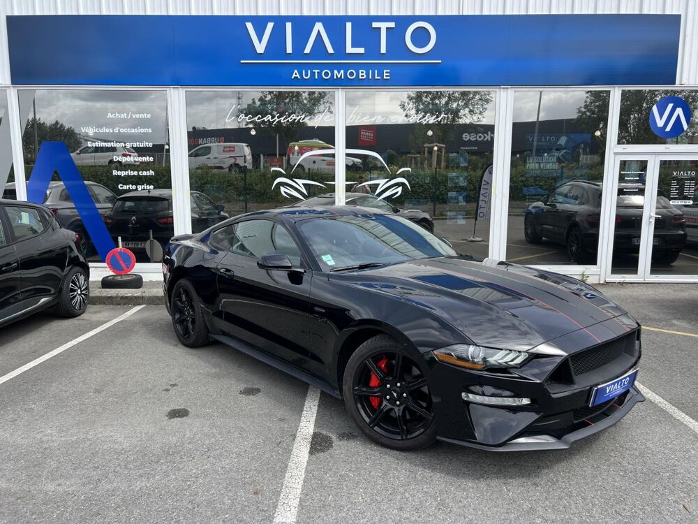 Mustang Fastback 5.0 V8 - 450 BVA10 GT PHASE 2 (Pas de malus) 2018 occasion 49070 Beaucouz&eacute;