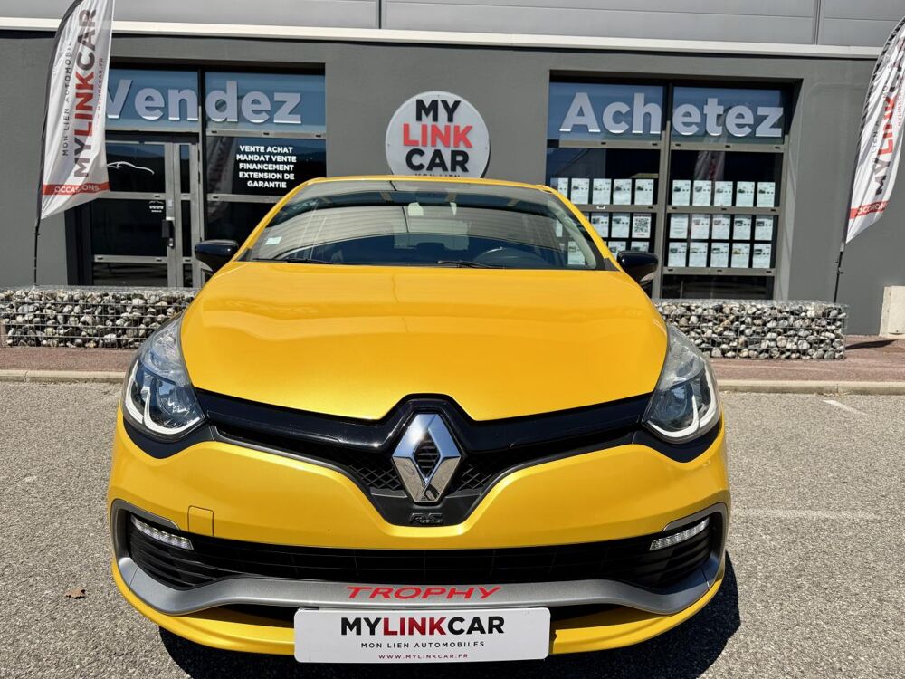 Clio RS trophy IV 1.6 220 cv N&deg;1085 EDC Euro 6 2016 occasion 38330 Montbonnot-Saint-Martin