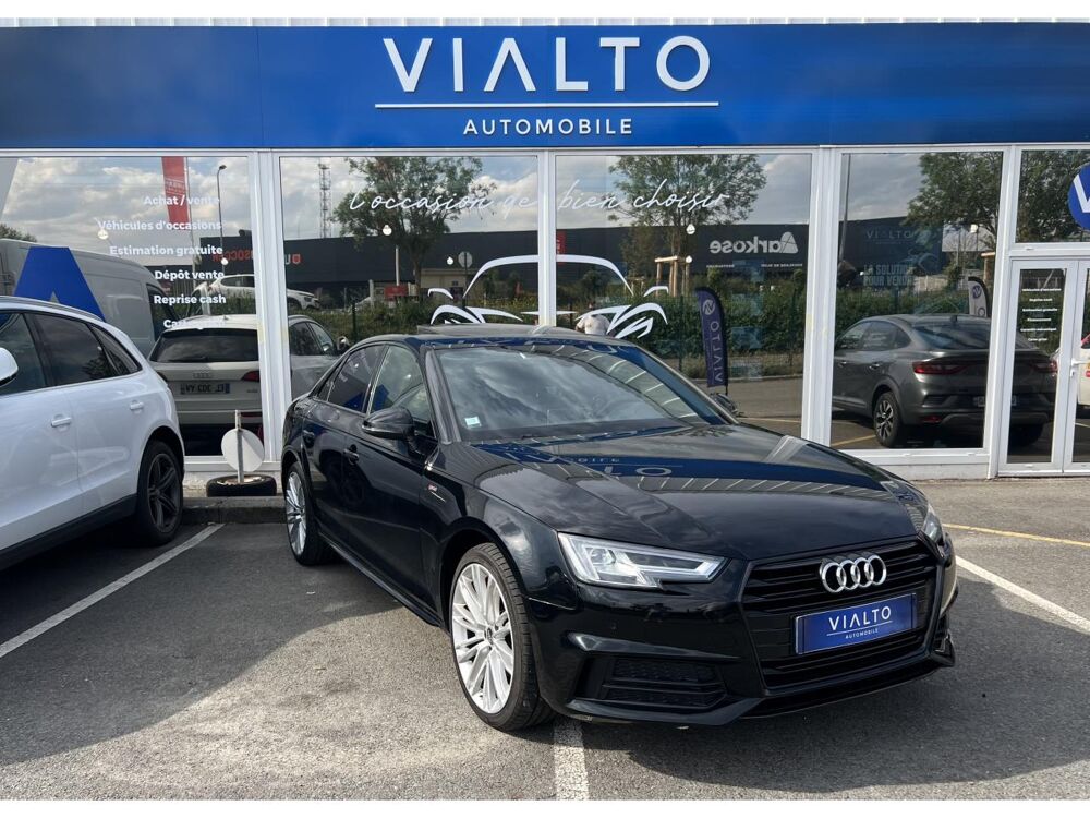 A4 2.0 TDI - 190 CV - S-LINE - S TRONIC - TOIT OUVRANT 2017 occasion 49070 Beaucouz&eacute;