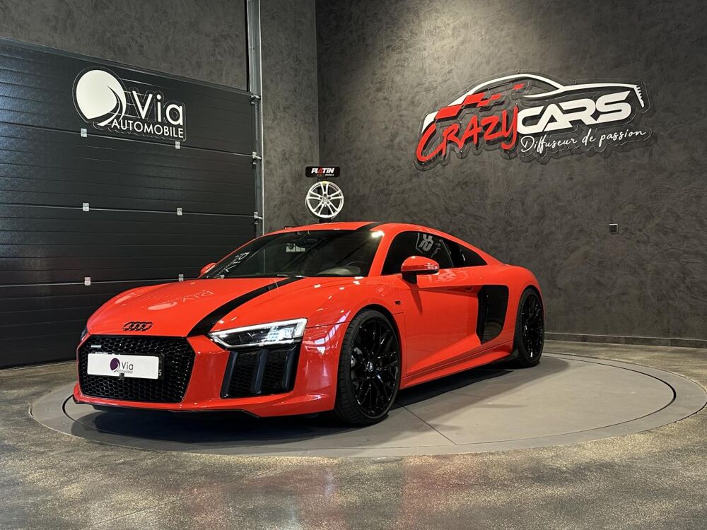 R8 Quattro 5.2 V10 FSI - S-tronic - Full PPF - B&O - CAM - SIE 2017 occasion 25300 Pontarlier