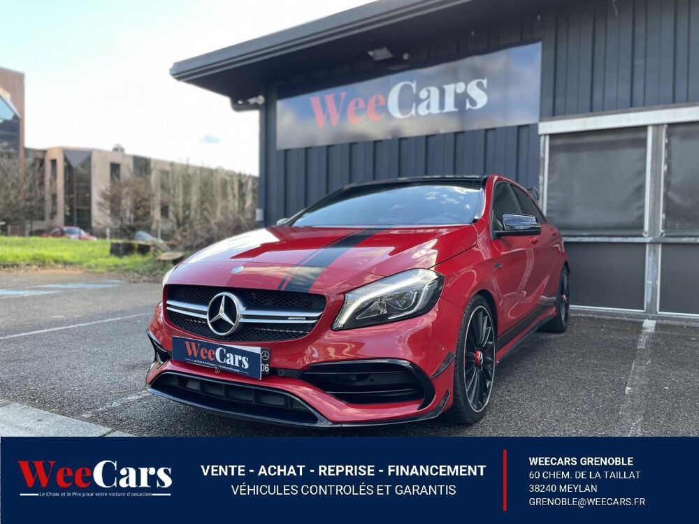 Classe A 45 380 AMG 4MATIC SPEEDSHIFT-DCT PACK DYNAMIC PLUS AMG RACE 2015 occasion 38240 Meylan