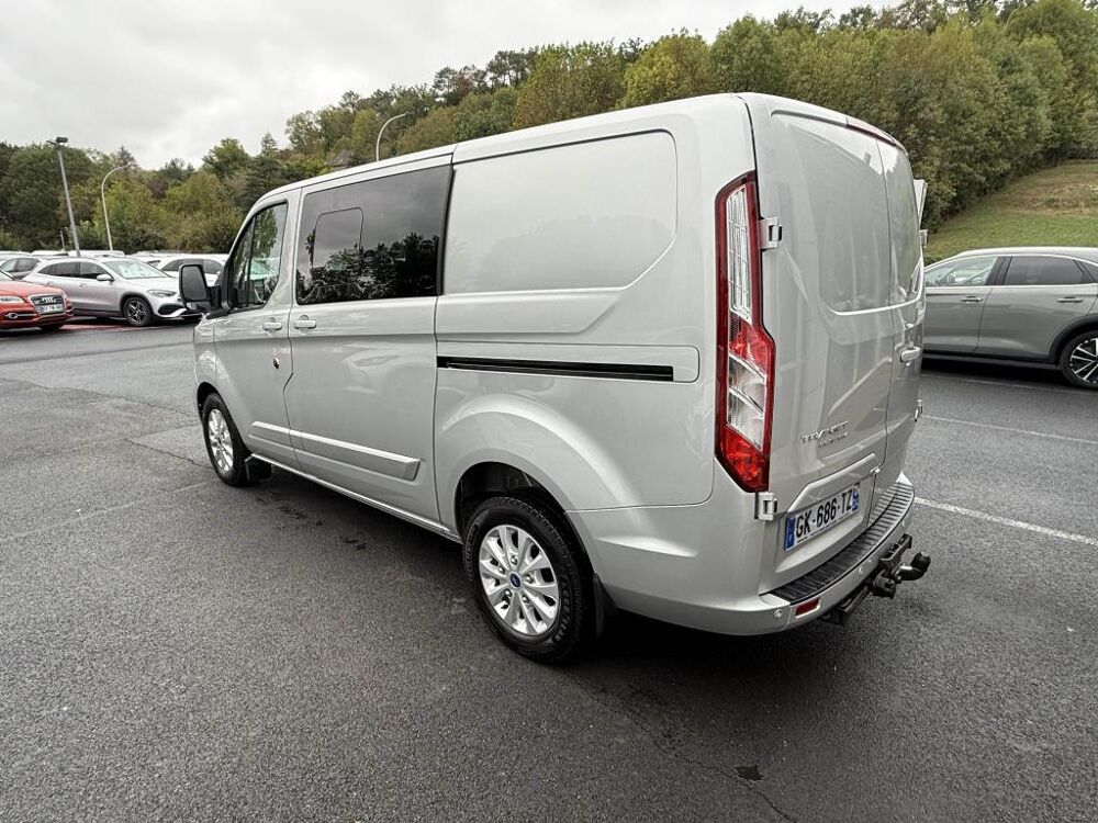 Transit Custom 2.0 EcoBlue - 170 - BVA 5pl Fourgon Cabine approfondi 2022 occasion 19100 Brive-la-Gaillarde