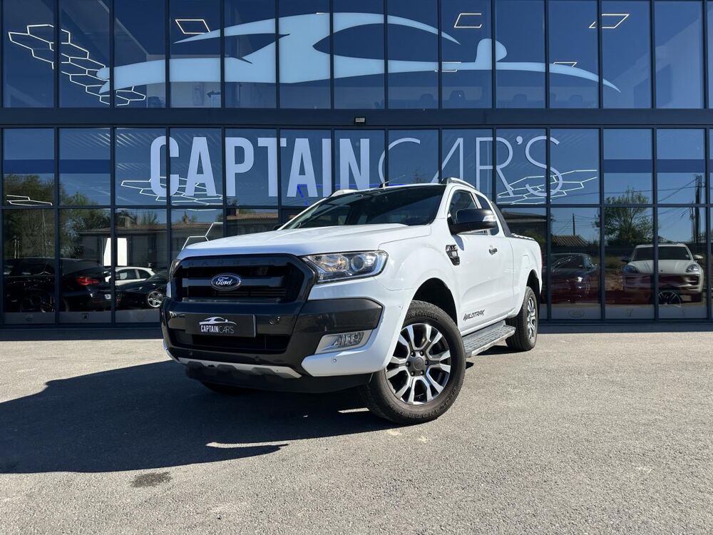 Ranger 3.2 TDCi 200 - BVA SUPER CABINE Wildtrak PHASE 2 - Garantie 2018 occasion 33450 Montussan