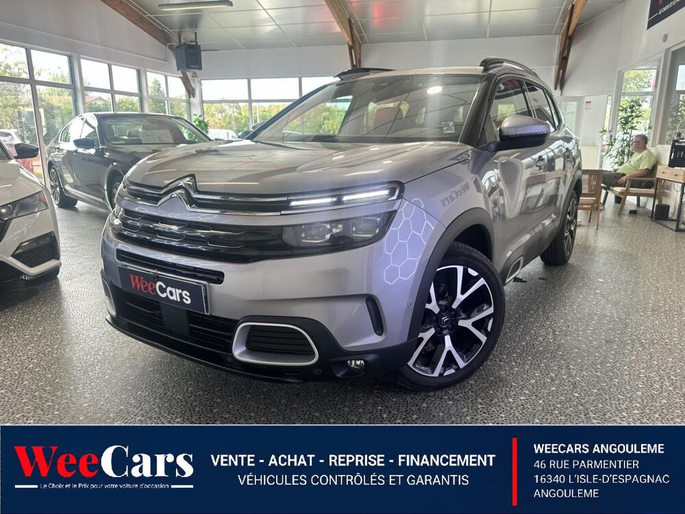 C5 aircross 1.5 BLUEHDI 130 SHINE PACK EAT BVA START-STOP - GARANTIE 12 2021 occasion 16000 Angoul&ecirc;me