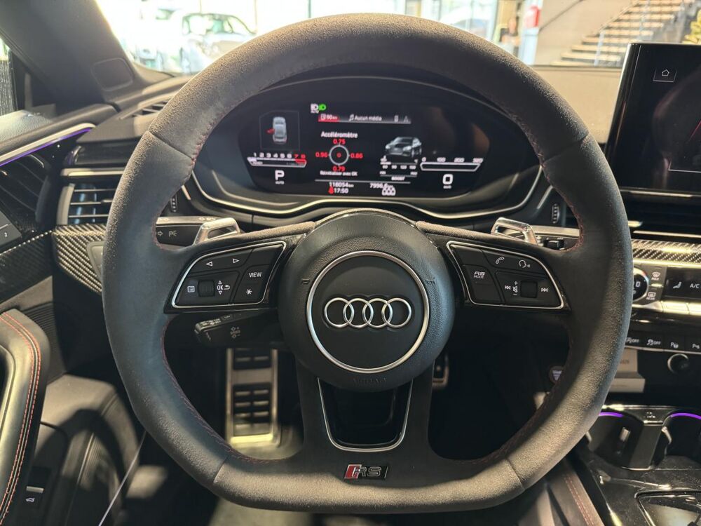 RS5 Quattro 2.9 V6 TFSI - 450 - PACK CARBONE - TOIT OUVRANT - S 2021 occasion 25300 Pontarlier