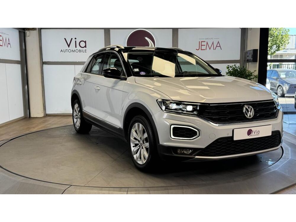 T-ROC 1.5 TSI Evo - 150 - Carat - ENTRETIEN VW - CAMERA - CARPLAY 2019 occasion 60740 Saint-Maximin