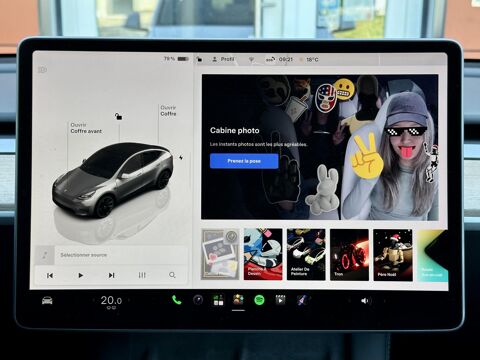 Model Y AWD Long Range Grand Autonomie 4x4 Attelage 1&egrave;re Main Jantes 2023 occasion 67440 Marmoutier