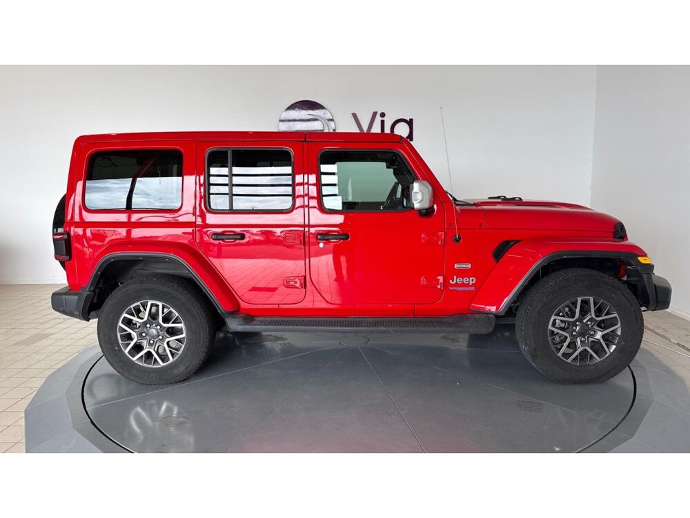 Wrangler 2.0i T 4xe - 380 - BVA 4x4 Unlimited Overland / CARPLAY / H 2022 occasion 17600 Saujon