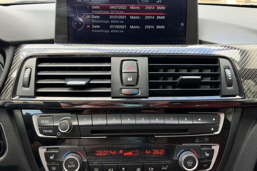 M4 F82 COUP&Eacute;-431 CH-DKG-PACK CARBONE-HARMAN KARDON-CUIR ROUGE 2015 occasion 78760 Jouars-Pontchartrain