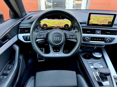 A4 Quattro S-Line 2.0 TFSI 245 1&egrave;re Main BVA ACC Bang&Olufsen A 2019 occasion 67440 Marmoutier