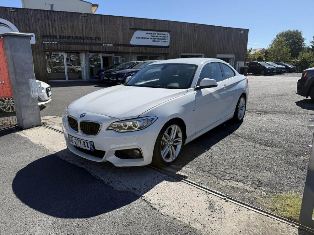 Serie 2 220d Coup&eacute; - BVA M Sport gps + clim + radar AR 2014 occasion 19100 Brive-la-Gaillarde