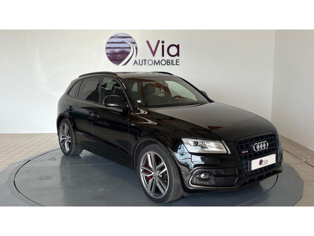 Q5 AUDI SQUATTRO 3.0 V6 BiTDI 340 - TOIT OUVRANT / BANG & OLUFS 2016 occasion 17600 Saujon
