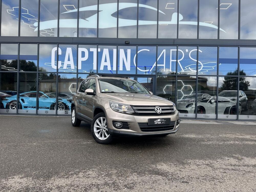 Tiguan 2.0 16V TDI BlueMotion - 140 -DSG7 Carat 4Motion PHASE 2- S 2014 occasion 33450 Montussan