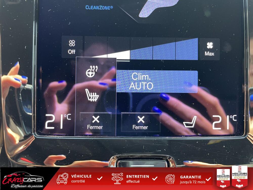 V60 R-Design T6 AWD Camera - H & K - Recharge 253 + 87 2020 occasion 25300 Pontarlier