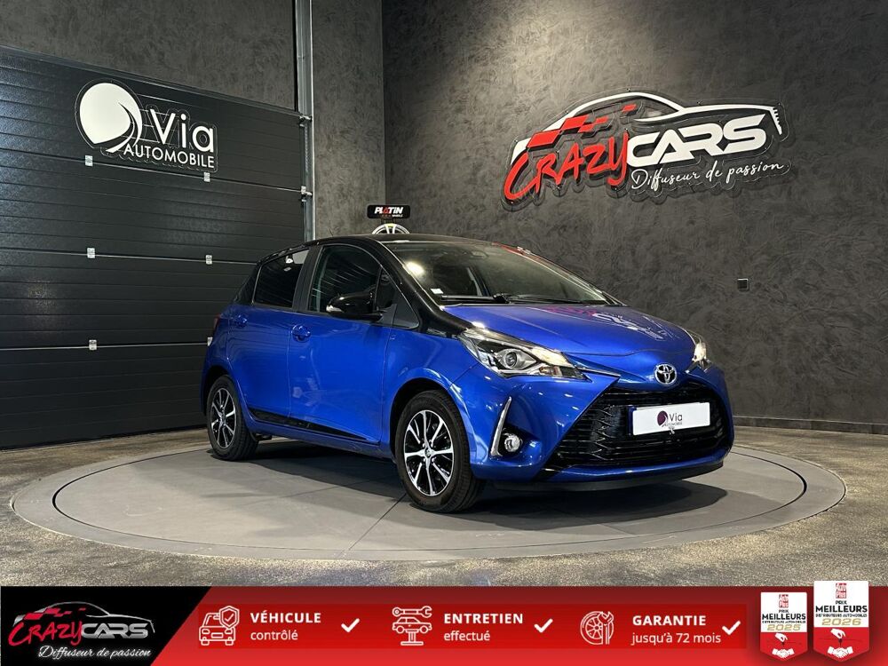 Yaris Design 1.5 - 110 VVT-i - CAM - PHARES AUTOMATIQUES - LANE AS 2018 occasion 25300 Pontarlier