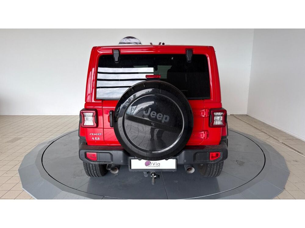 Wrangler 2.0i T 4xe - 380 - BVA 4x4 Unlimited Overland / CARPLAY / H 2022 occasion 17600 Saujon
