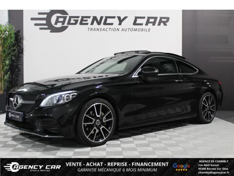 Mercedes Classe C 200 Coup&eacute; AMG Line BVA 9G-Tronic - Affichage t&ecirc;te haute - Bu 2019 occasion Bernes-sur-Oise 95340