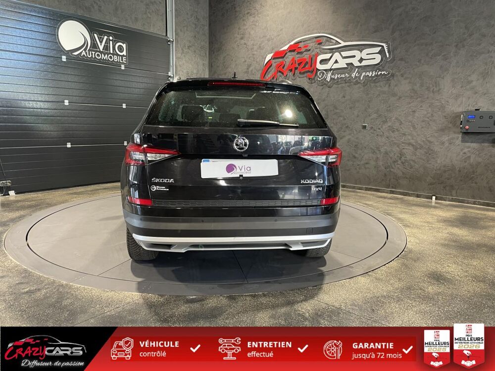 Kodiaq 2.0 TDI 150 DSG7 4x4 7 pl Scout - Cam&eacute;ra 360 - Attelage 2019 occasion 25300 Pontarlier