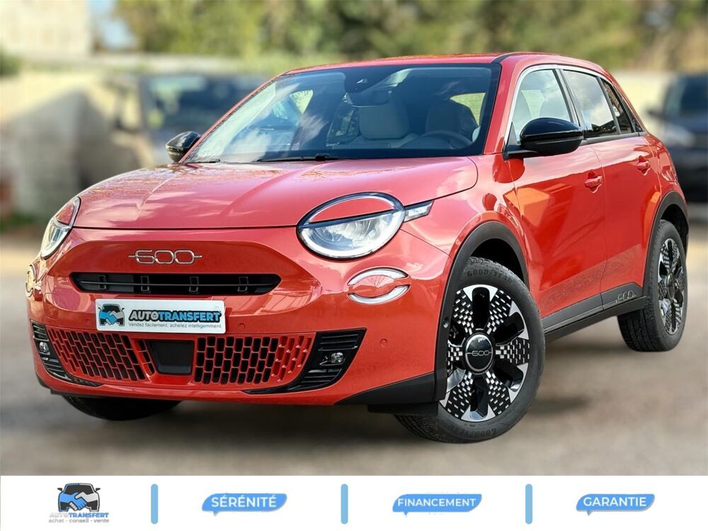 Fiat 600 Electrique 54 kWh 156CH La Prima GARANTIE 6 MOIS occasion 76300 SOTTEVILLE LES ROUEN