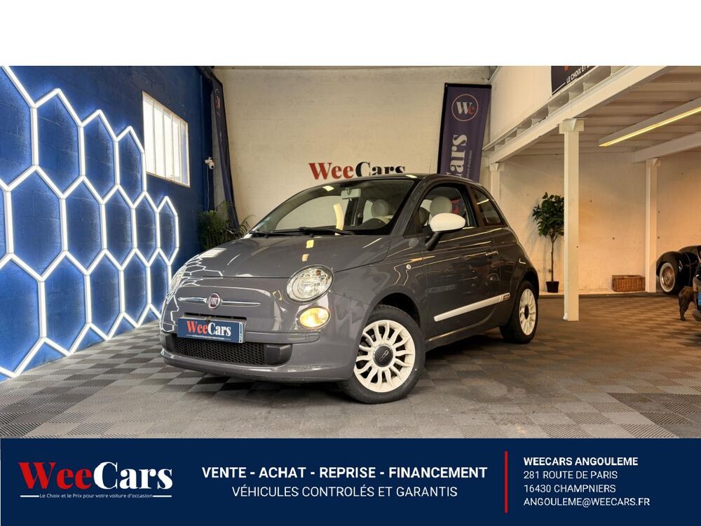 500 Fiat 1.2i - 69ch Color Therapy - Garantie 12 mois 2014 occasion 16000 Angoul&ecirc;me
