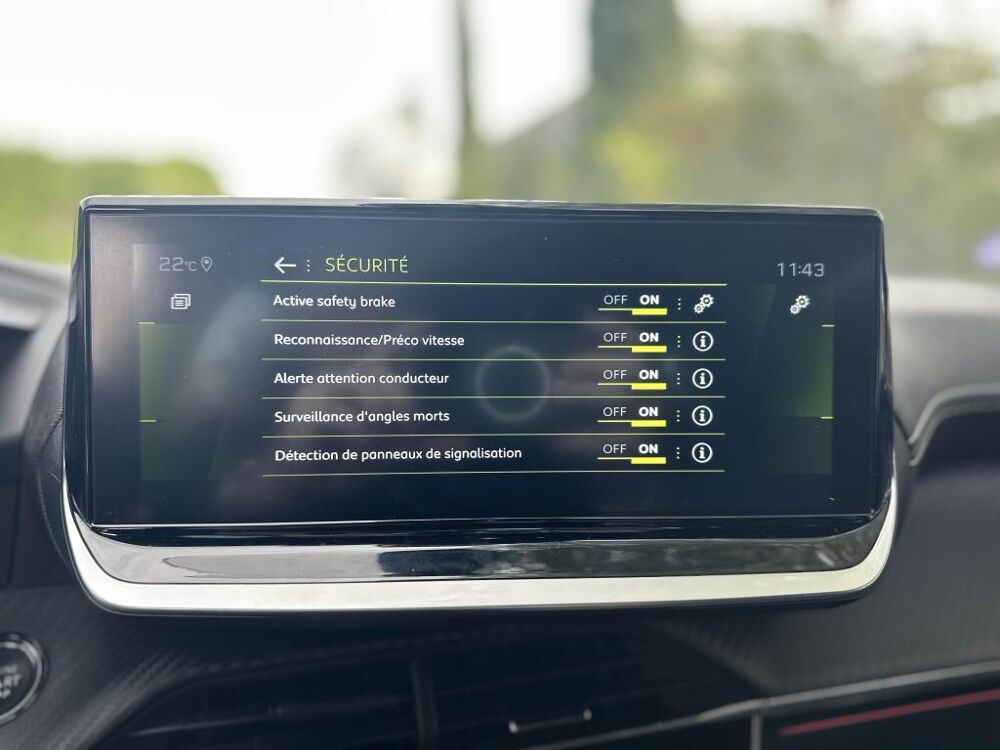 208 GT 130 - CARPLAY - CAM 360 - DISTRI NEUVE 2022 occasion 13760 Saint-Cannat