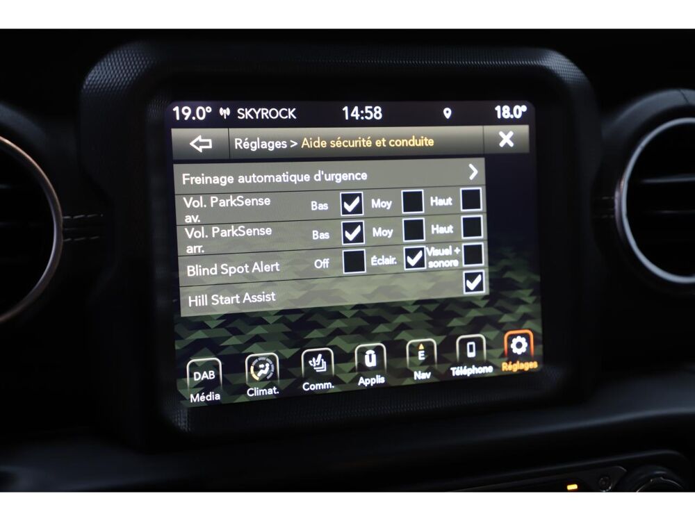 Wrangler 2.0 T 4xe 380 4x4 Unlimited Overland BVA 2022 occasion 06550 La Roquette-sur-Siagne