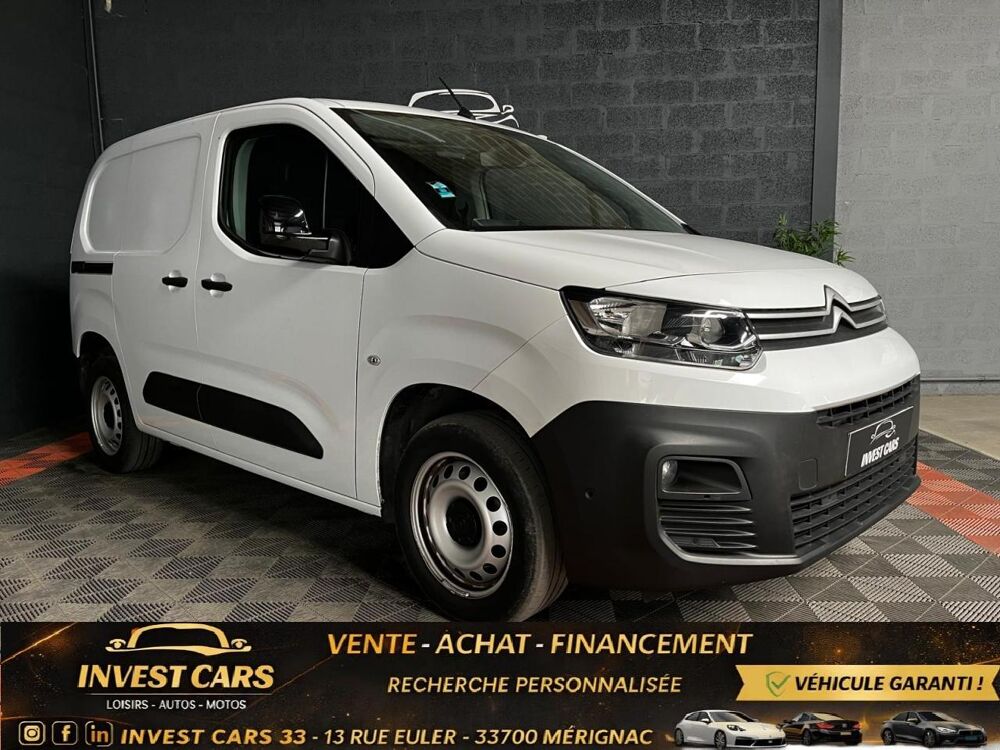 Berlingo 1.5 BlueHDi 130 CH BV EAT8 FOURGON M 650 kg - TVA RECUPERABL 2023 occasion 33700 M&eacute;rignac