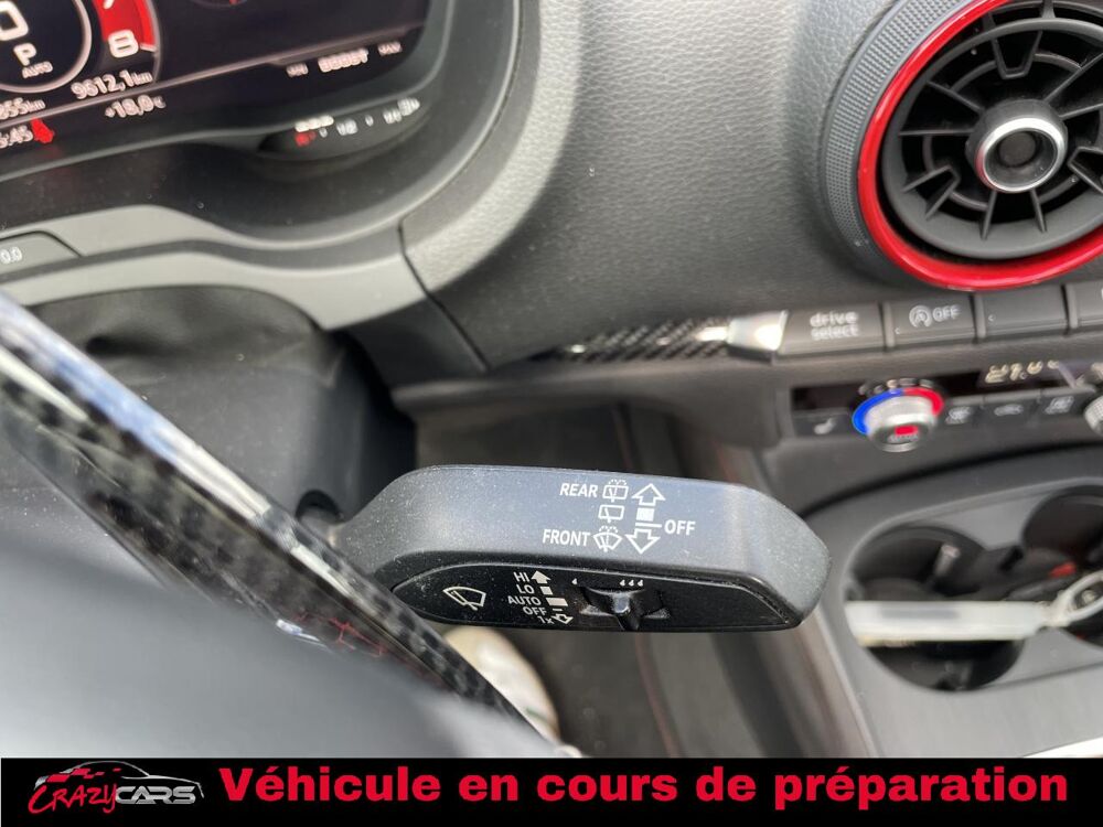 RS3 Quattro 2.5 TFSI 400 S-tronic - Cam&eacute;ra - Toit ouvrant - B & 2019 occasion 25300 Pontarlier