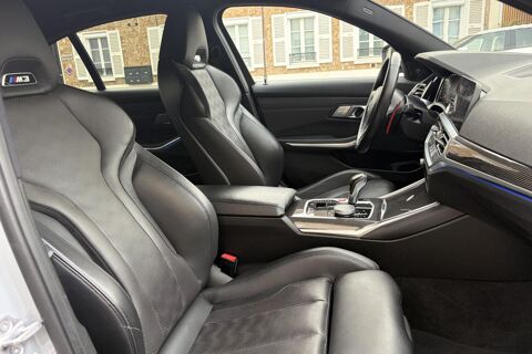 M3 BMW G80 Competition 510 ch Brooklyn Grey Si&egrave;ges ventil&eacute;s Har 2021 occasion 78760 Jouars-Pontchartrain