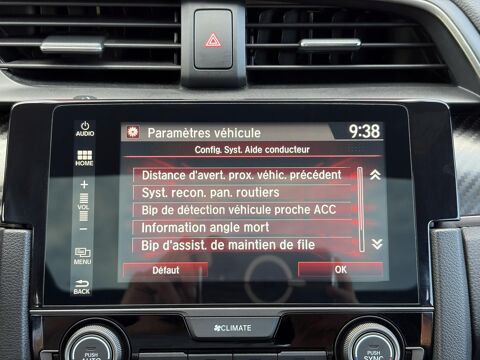 Civic Sport Plus 1.5 182 BVA 1&egrave;re Main Toit R&eacute;gulateur adaptatif C 2018 occasion 67440 Marmoutier