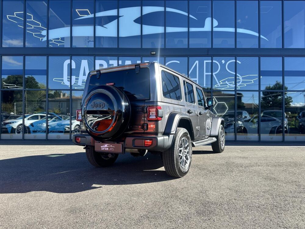Wrangler 2.0i 380CH 4xe  Unlimited Sahara GARANTIE 12 MOIS 2022 occasion 33450 Montussan