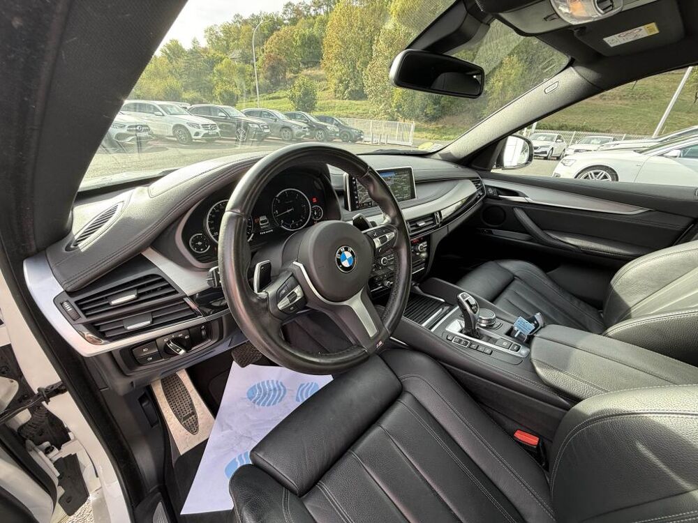 X6 xDrive 30d - BVA 258ch M Sport SUIVI COMPLET BMW + GPS + TOI 2018 occasion 19100 Brive-la-Gaillarde