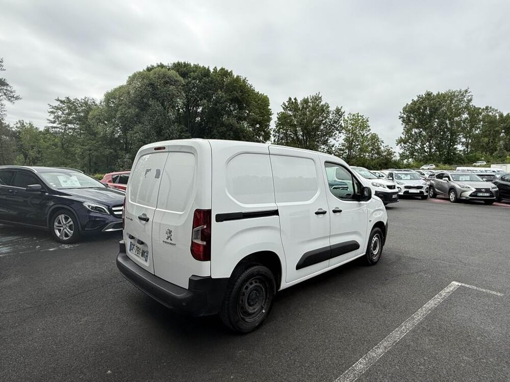 Partner Standard 650KG 1.5 BlueHDi S&S - 100 FOURGON Asphalt TVA REC 2022 occasion 19100 Brive-la-Gaillarde