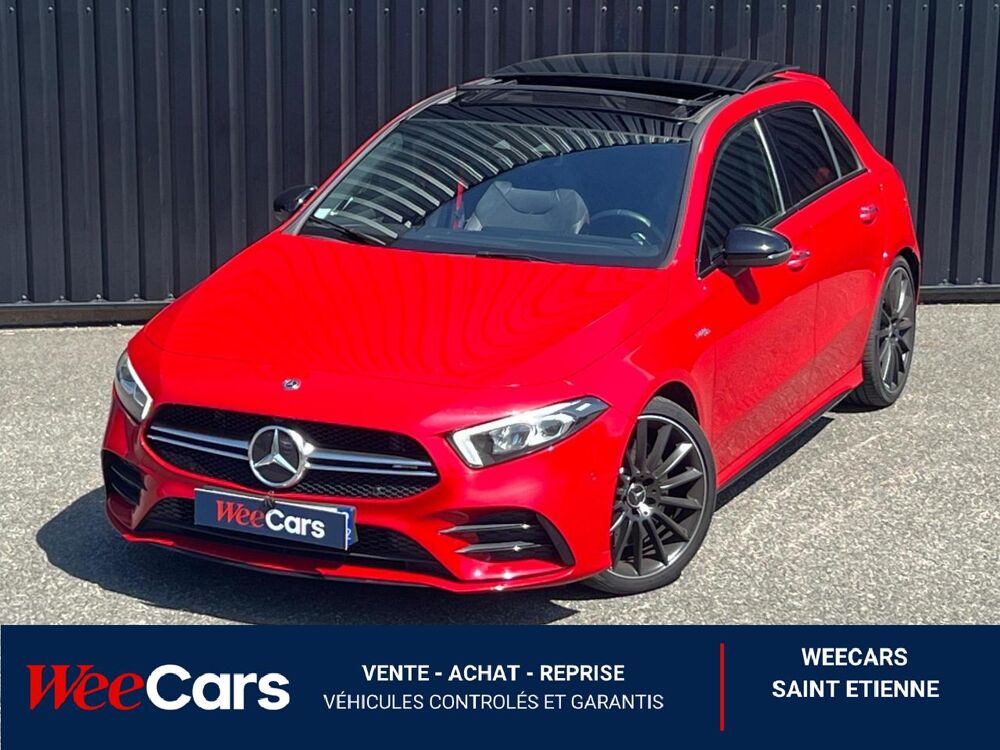 Classe A 2.0 35 306 AMG 4MATIC 7G-DCT SPEEDSHIFT BVA PANO/CAMERA/TRA 2019 occasion 42170 Saint-Just-Saint-Rambert