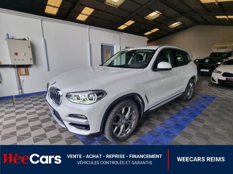 BMW X3 2.0 D 190 X-LINE XDRIVE BVA 2020 occasion Reims 51100