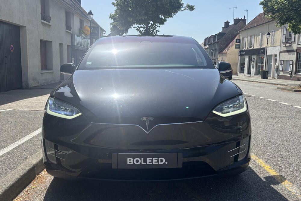 Model X 100D 525 ch- Autopilot Am&eacute;lior&eacute; - Int&eacute;rieur Cuir & Cam&eacute;ra 36 2018 occasion 78760 Jouars-Pontchartrain
