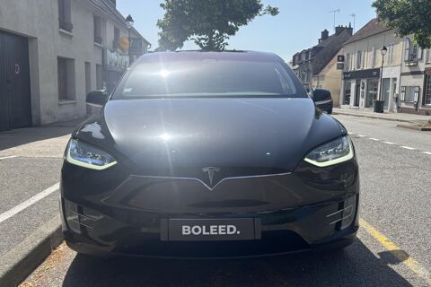 Model X 100D 525 ch- Autopilot Am&eacute;lior&eacute; - Int&eacute;rieur Cuir & Cam&eacute;ra 36 2018 occasion 78760 Jouars-Pontchartrain