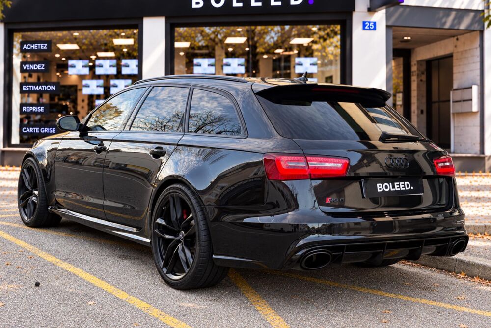 RS6 C7 4.0 V8 TFSI 560 FR BOSE PANO CARBON 21? ENTRETIEN AUDI 2014 occasion 78760 Jouars-Pontchartrain